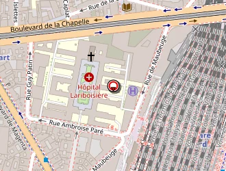 Carte de Locher Chantal à Paris