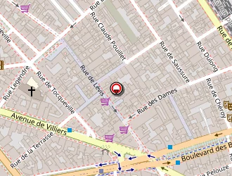 Carte de Sims à Paris