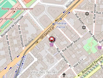 Carte de Antiquités Des Ternes à Paris