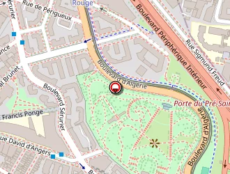 Carte de Ahana Alimentation à Paris