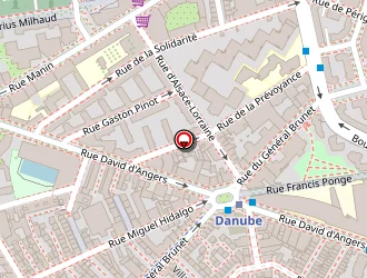 Carte de Roume Simone à Paris