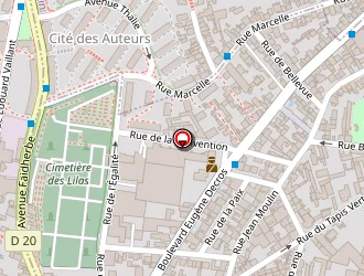 Carte de Hanouna Ange à Lilas (les)