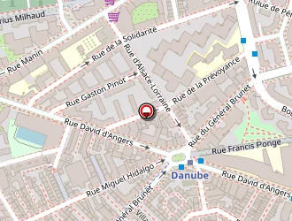 Carte de Monique Coiffure à Paris