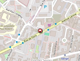 Carte de Charma Hôtel à Lilas (les)