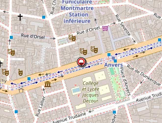 Carte de Serependity à Paris