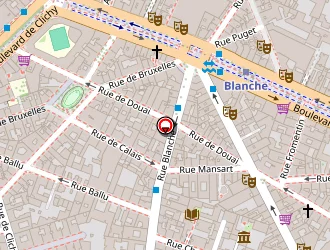 Carte de Les Dessous D'orphée à Paris