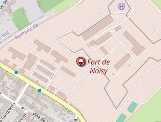 Carte de Lfa Sud à Romainville