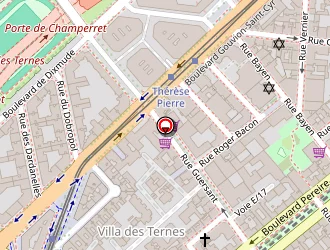 Carte de Opens à Paris