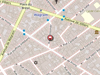 Carte de Immo-contact à Paris