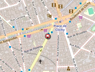 Carte de Pavillon Parme à Paris