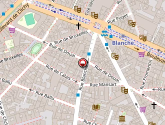 Carte de Le Boudoir à Paris