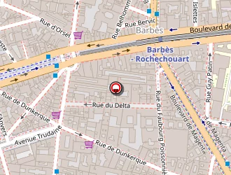 Carte de Blondel Valentin à Paris