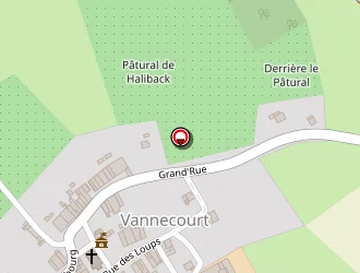 Carte de Baechel Daniel à Vannecourt