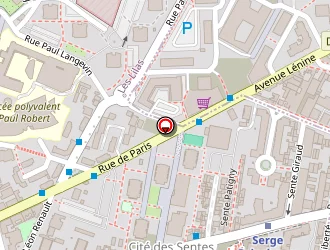 Carte de Mairie à Lilas (les)