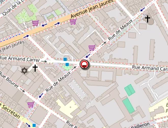 Carte de Le Carrefour à Paris