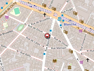 Carte de Lavandou à Paris