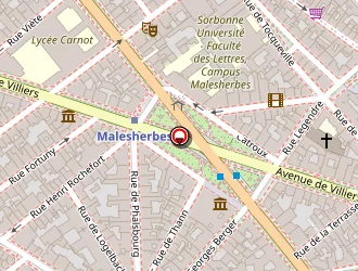 Carte de Berthet Pochy à Paris