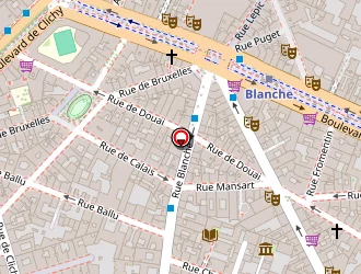 Carte de Mary'c à Paris