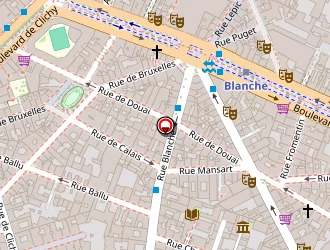 Carte de Natal Market à Paris