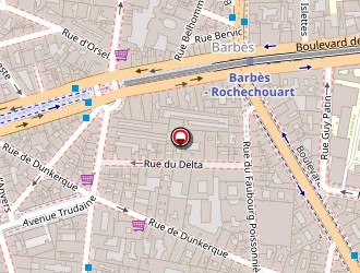 Carte de Royal Shoes à Paris