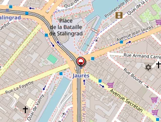 Carte de Collège Valmy à Paris