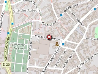 Carte de Curi Hakim à Lilas (les)