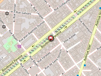 Carte de Arena à Paris