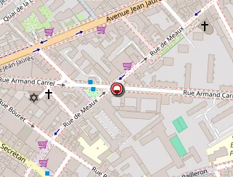 Carte de Hôtel Du Marché à Paris