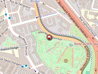 Carte de Accesscourses Transport à Paris