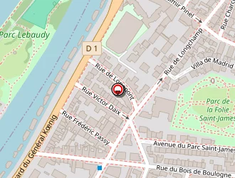 Carte de Sci Frederic Passy à Neuilly-sur-seine