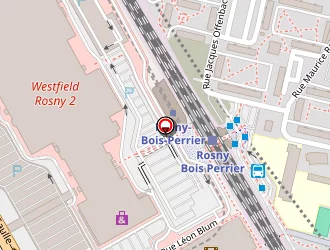 Carte de Quick à Rosny-sous-bois