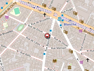 Carte de Libertel Montmartre Opera à Paris