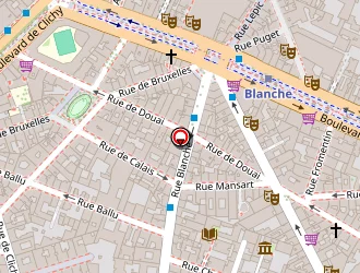 Carte de Srn à Paris