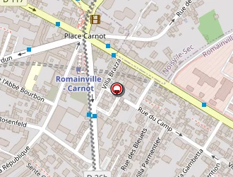 Carte de Gdn à Romainville