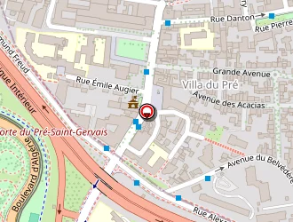 Carte de Eduréseaux à Pré-saint-gervais (le)