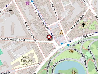 Carte de Rebillon à Paris