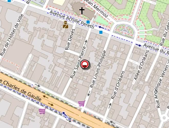 Carte de Burger Philippe à Neuilly-sur-seine