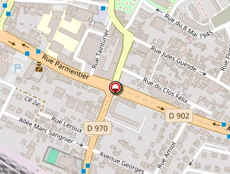 Carte de Centre Enseignement Permis à Gagny