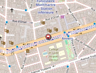 Carte de Cfsv à Paris