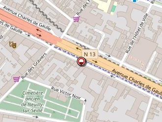 Carte de Cap Cinq Vendôme à Neuilly-sur-seine