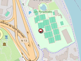 Carte de Les Pyramides à Port-marly (le)