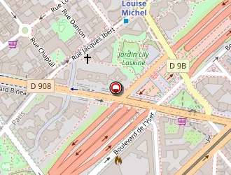 Carte de Aubert France à Paris