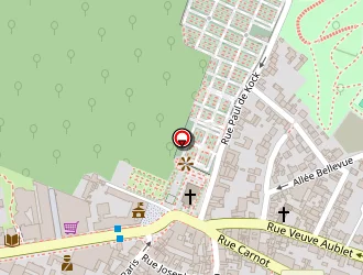 Carte de Super Bazar à Romainville