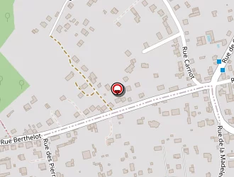 Carte de Maurice Thierry à Pomponne