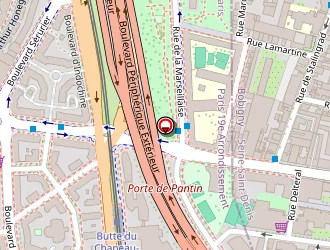 Carte de Sabah Adjabi à Paris