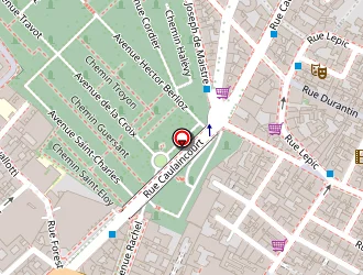 Carte de Moulin Plaza à Paris