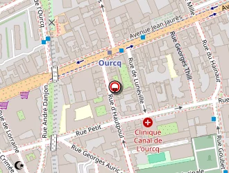 Carte de Mcdonald's à Paris