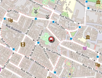 Carte de Luxelthe Hôtel à Paris