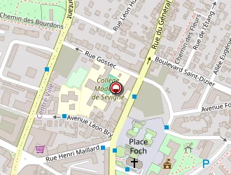 Carte de Parking Du Marché à Gagny