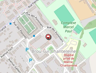 Carte de La Poste à Brou-sur-chantereine